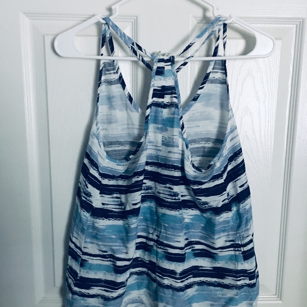 Multicolored Blue -Razor back tank🌊 - Picture 4 of 4